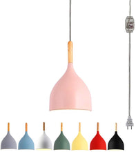 Load image into Gallery viewer, Swag Minimalist Plug-in Pendant Light Dimmable