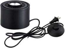 Load image into Gallery viewer, 5W LED Barrel Type  5.9ft On/Off Foot Pedal Switch Cord Wall Spotlight Black/White