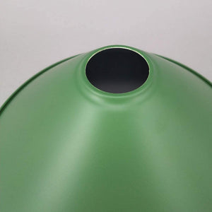 4-Pack 8.7" Metal Bulb Guard Iron Cone Light Holder Colourful Decorative Lamp Shade Macaron Green