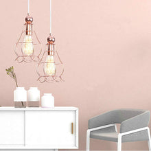 Load image into Gallery viewer, Minimalist Metal Shade Plug-in Pendant Light Dimmable