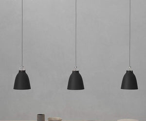 1-light Metal Pail Track  Pendants Light