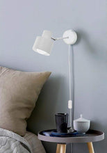Load image into Gallery viewer, Rustic State Industrial Look Adjustable Wall Reading Task Wall Llight (White)