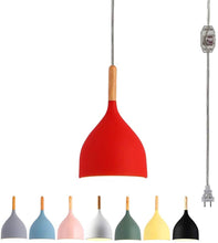 Load image into Gallery viewer, Swag Minimalist Plug-in Pendant Light Dimmable