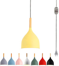 Load image into Gallery viewer, Swag Minimalist Plug-in Pendant Light Dimmable