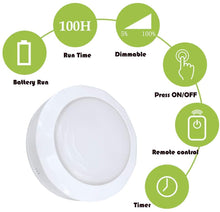 Load image into Gallery viewer, Battery Wireless Industrial Retro Gooseneck Stem  Wall Sconce Remote Dimmable LED