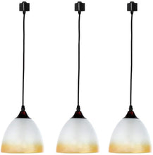 Load image into Gallery viewer, H-Type Bell Glass Shade Dimmable Track Pendant Light