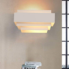 Load image into Gallery viewer, Wireless  Modern Square USB Rechargeable LED Wall Sconce Light Not Hardwired