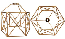 Load image into Gallery viewer, Track Light Pendants Iron Square Cage Golden/White 1pc