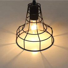 Load image into Gallery viewer, Track Pendant Lighting Vintage Metal Cage Industrial Loft Retro Hanging Fixture