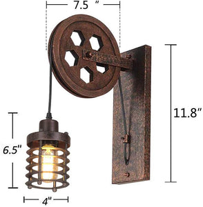 Pulley wall sconce new arrivals