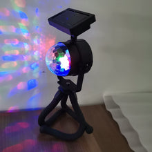 Load image into Gallery viewer, Solar RGB Spotlight Automatic Illumination Mini Stage Light