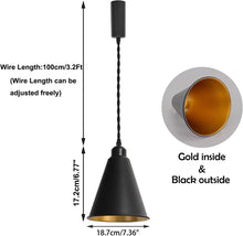 Load image into Gallery viewer, Track Pendant Light Adjustable Fixture Loft Style