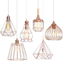 Load image into Gallery viewer, Minimalist Metal Shade Plug-in Pendant Light Dimmable