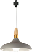 Load image into Gallery viewer, Wood Handle Dimmable Minimalist Style Track Pendant Light