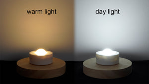 Cordless Battery Table Lamp Dimmable LED Night Light with Remote