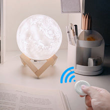 Load image into Gallery viewer, USB Table Lamp Remote Control Bedside Night Light Moon Light