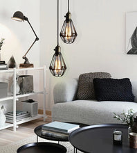 Load image into Gallery viewer, Track Lighting Iron Birdcage Lampshade 1pc