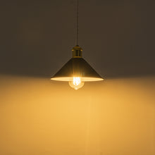 Load image into Gallery viewer, Track Pendant Lights Freely Adjusted Cord Gold Base Metal Shade