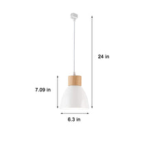 Load image into Gallery viewer, Track Pendant Lights Macaron Aluminum White Shade