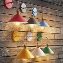 Load image into Gallery viewer, Multicolor Plug-in Dimmable Wall Sconce Lamps 1pc