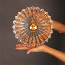 Load image into Gallery viewer, Plug-in Art Deco Handmade Glass Pendant Lighting