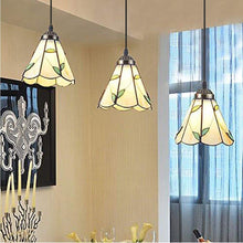 Load image into Gallery viewer, Glass Tiffany Pendant Track Lighting Fixture