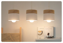 Load image into Gallery viewer, Rechargeable Battery Adjustable Cord Pendant Light Metal Shade Smart LED Bulbs with Remote