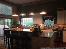 Load image into Gallery viewer, Wood Handle Dimmable Minimalist Style Track Pendant Light