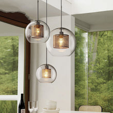 Load image into Gallery viewer, Globe Crystal Glass Lampshade Pendant Lamp Track Light