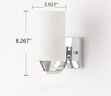 Load image into Gallery viewer, Glass LED Plug-in Wall Lamp Light
