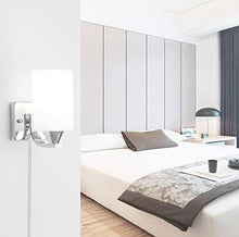 Load image into Gallery viewer, Glass LED Plug-in Wall Lamp Light