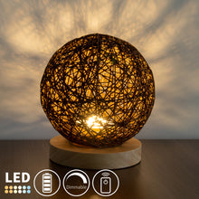 Load image into Gallery viewer, Cordless Battery Table Lamp Dimmable LED Night Light with Remote