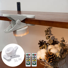 Load image into Gallery viewer, Wireless Battery Clip-on Light Mini Dimmable LED with Remote