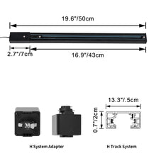 Load image into Gallery viewer, Halo Track Lighting Rails Live End Cord Kit with Button Switch