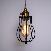 Load image into Gallery viewer, Plug-in Swag Pendant Mini Vintage Light Socket Dimmable Switch