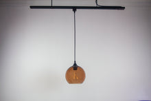 Load image into Gallery viewer, Track Light Pendant Blue/Brown Color Crystal Globe Glass Shade 1pc