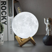 Load image into Gallery viewer, USB Table Lamp Remote Control Bedside Night Light Moon Light