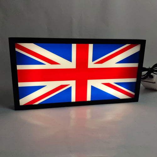 Custom Logo Light Box Business Ad Sign Acrylic and Wood Decor LED Lamp