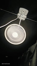 Load image into Gallery viewer, Motion Sensor Automatic Operated Portable Fan with USB Port Clip-on Fans