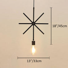 Load image into Gallery viewer, Track Light Pendant Geometric Iron Shape Simple Nordic Loft Pendant Light