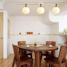 Load image into Gallery viewer, Track Head Lighting Ceiling Lights Globe Glass Lampshade