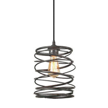 Load image into Gallery viewer, Track Light Pendant Iron Cage Industrial Style Decor Lamp 1pc