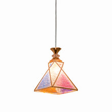 Load image into Gallery viewer, Track Pendant Tiffany Style Chandelier Colorful Lampshade Pendant