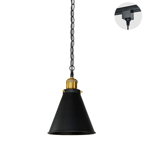 1-Light Track Light Pendants Vintage Pendant Lamp
