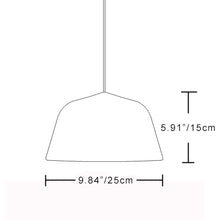 Load image into Gallery viewer, Track Pendant Black/White  Shade Light Loft Style 1pc