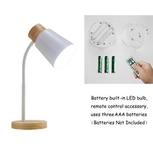 Load image into Gallery viewer, Cordless Battery LED Table Lamp Iron Arm Dimmable Multiple Colors