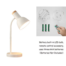 Load image into Gallery viewer, Cordless Battery LED Table Lamp Flexible Arm Dimmable Multiple Colors