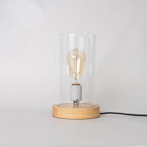 Customized Pattern Stickers Night Light Transparent Acrylic Shade Table Lamp