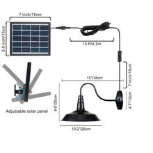 Load image into Gallery viewer, Solar Power Wall Sconces Gooseneck Stem Fixture with LED Bulb Button Switch