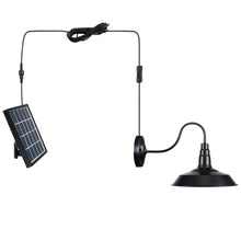 Load image into Gallery viewer, Solar Power Wall Sconces Gooseneck Stem Fixture with LED Bulb Button Switch